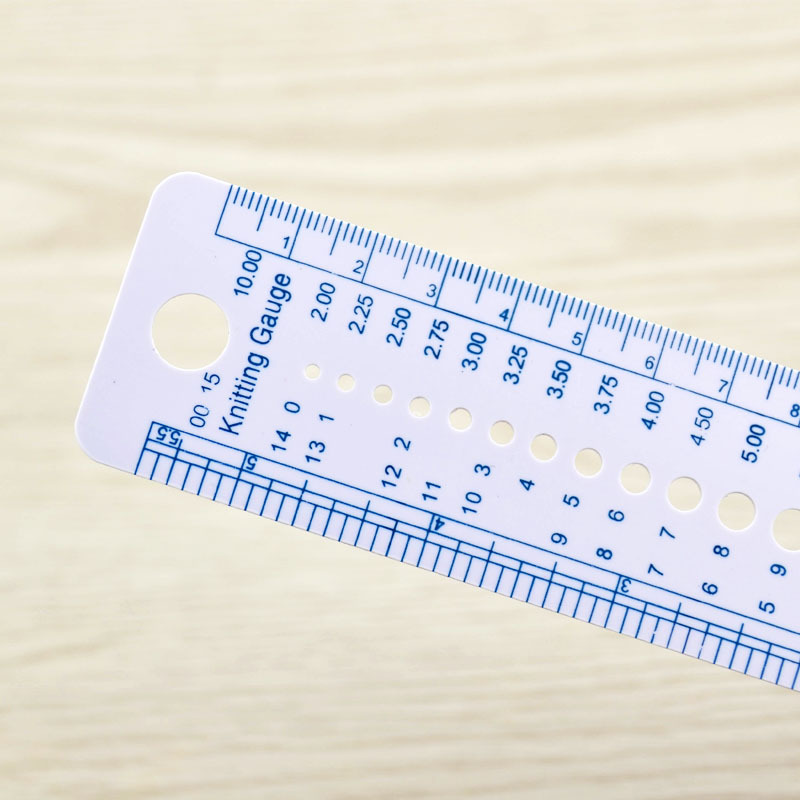 1pc Crochet Knitting Special Ruler Knitting Tool Sweater Needle