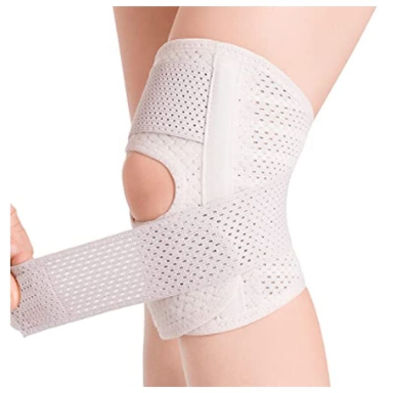 breathable knee brace with side stabilizers for meniscus tear and arthritis sports accessories