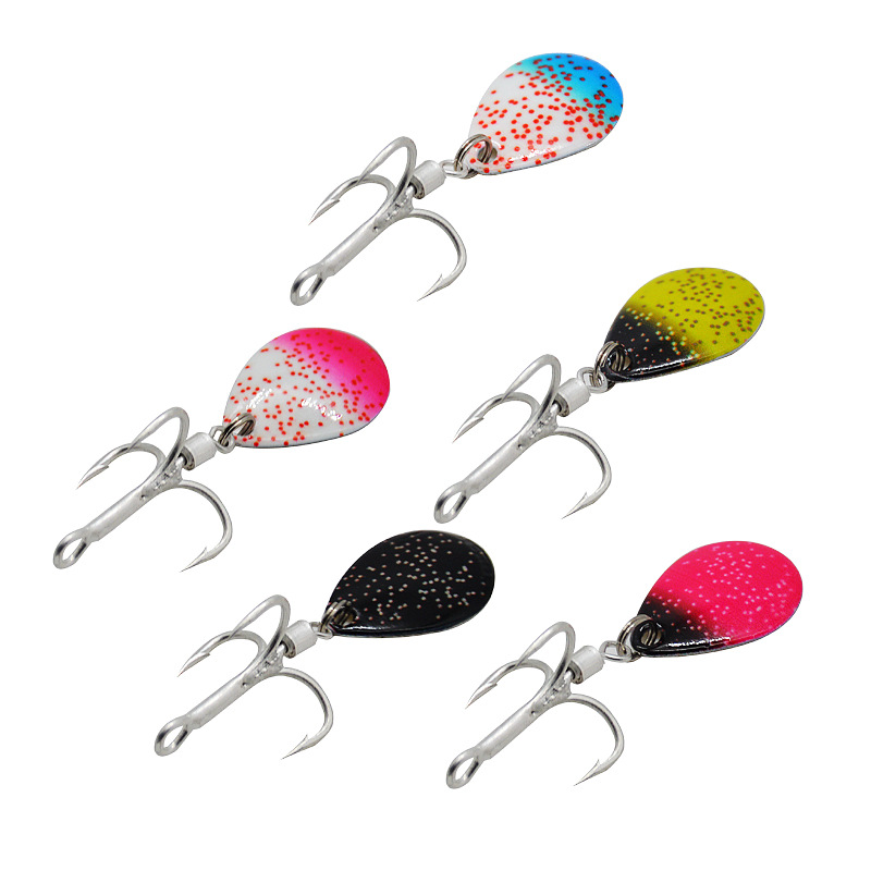 Lure Treble Hooks Colorful Rotating Sequins High Carbon - Temu