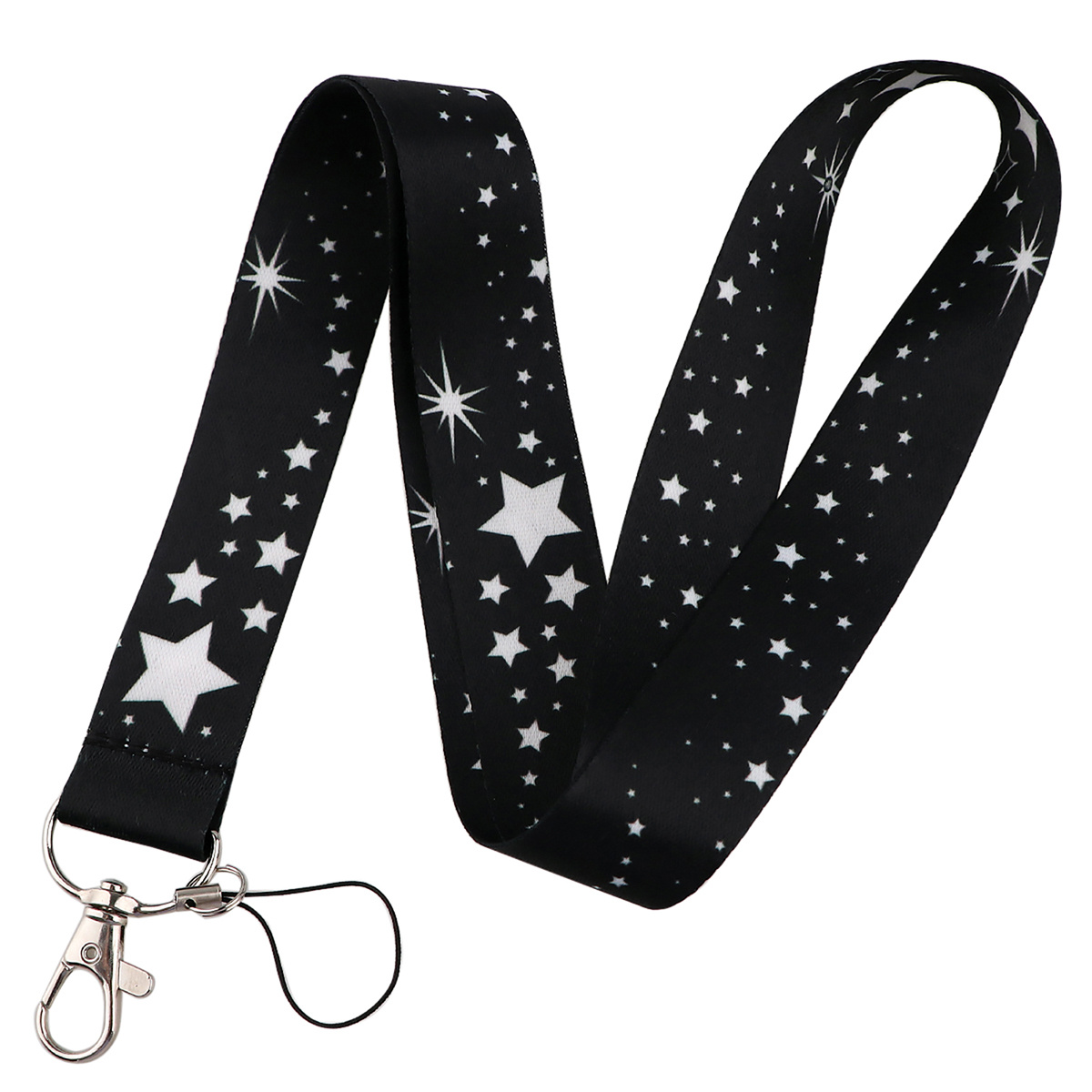 Twelve Constellations Zodiac Signs Neck Strap Lanyards for Keys Keychain Badge Holder ID Credit Card Pass Hang Rope Lariat Phone Charm Accessories