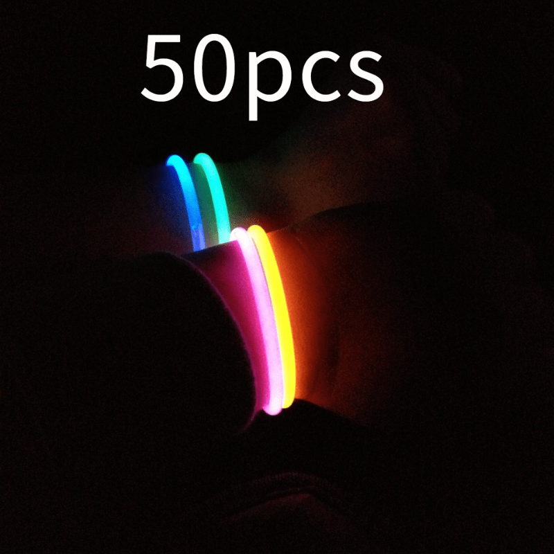 Bracelet fluorescent lumineux dans la nuit pour homme et femme