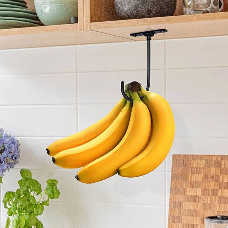 Gancio Porta Banana 1pc, Gancio Per Banana, Gancio Per Banana, Gancio Sotto  Larmadio Per Banane O Altri Oggetti Da Cucina, Mantieni La Banana Fresca -  Industria E Commercio - Temu Italy