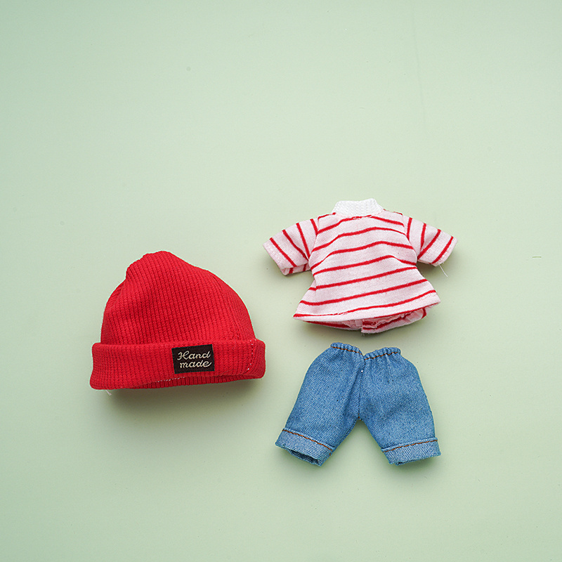 Image of Miniature Princess Outfits And Hat For A 16cm Doll, Perfect For Projects And Birthday Presents (doll Not Included)