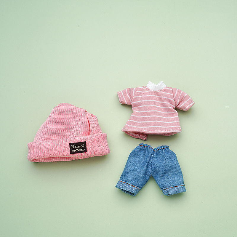 Miniature Princess Outfits And Hat For A 16cm Doll, Perfect For Projects And Birthday Presents (doll Not Included)