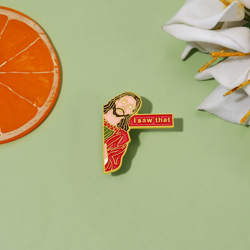 Rotatable Daisy Enamel Pin For Backpacks, Jeans, And Clothes Unique