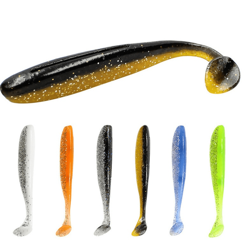 Double Color Rubber Fish Soft Lures Wobblers Effective - Temu New Zealand