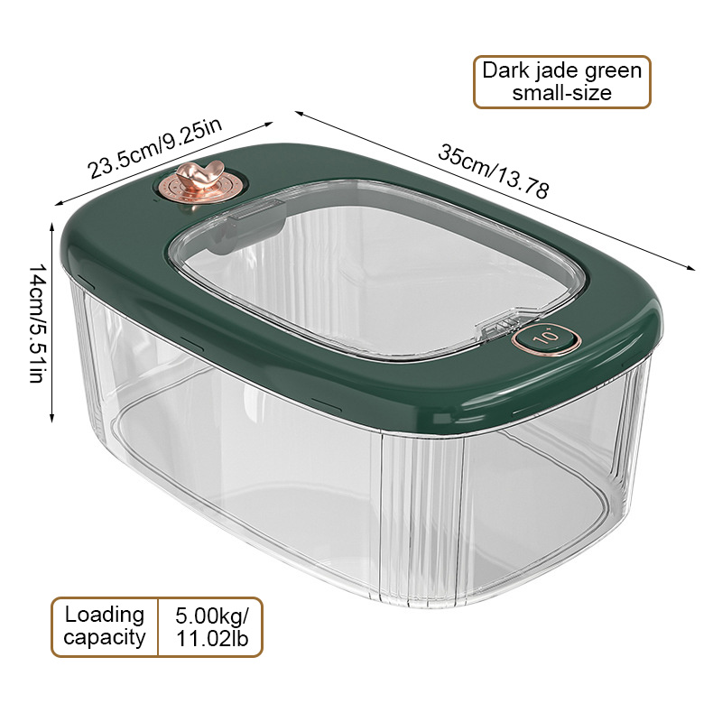 Pet Food Storage Container With Lid Airtight Moisture Proof - Temu