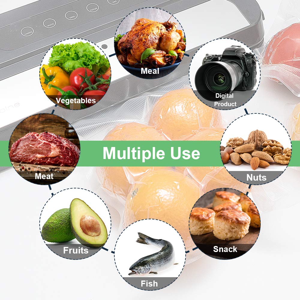 Vacuum Sealer Storage Bags - Keep Food Fresh Longer