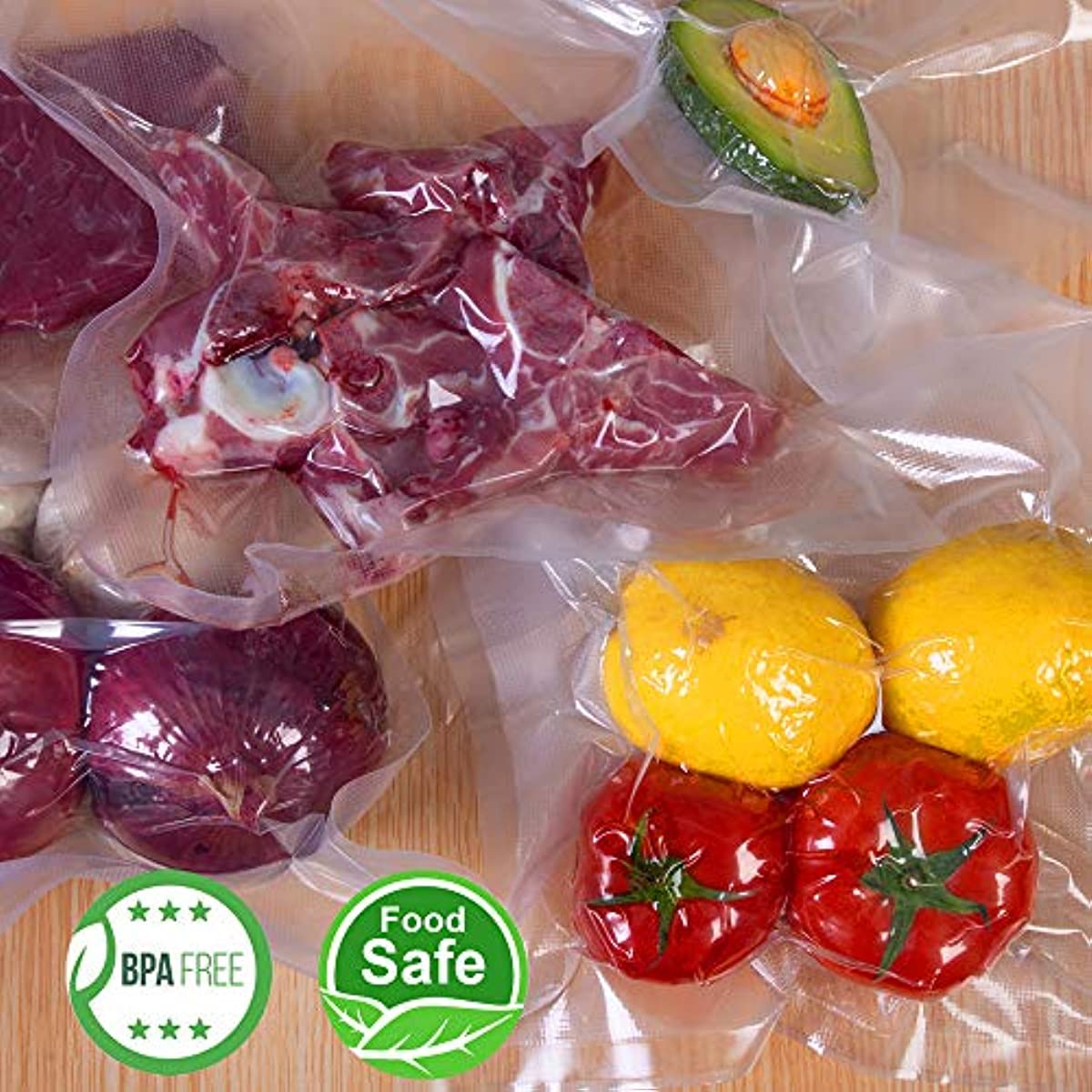 Vacuum Sealer Storage Bags - Keep Food Fresh Longer
