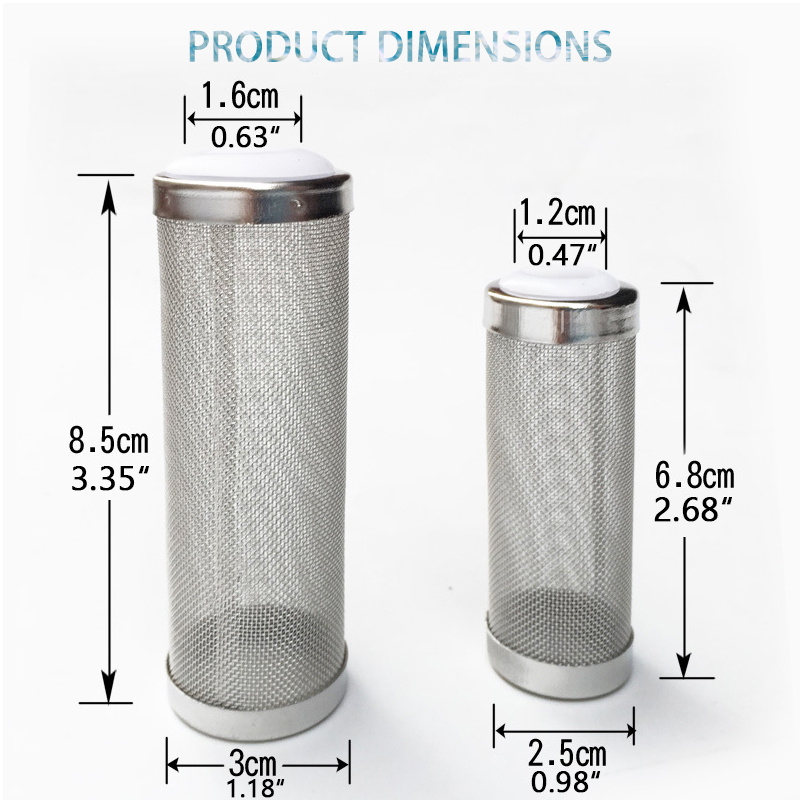 Fish Tank Filter Stainless Steel Inlet Case Mesh Shrimp Nets - Temu