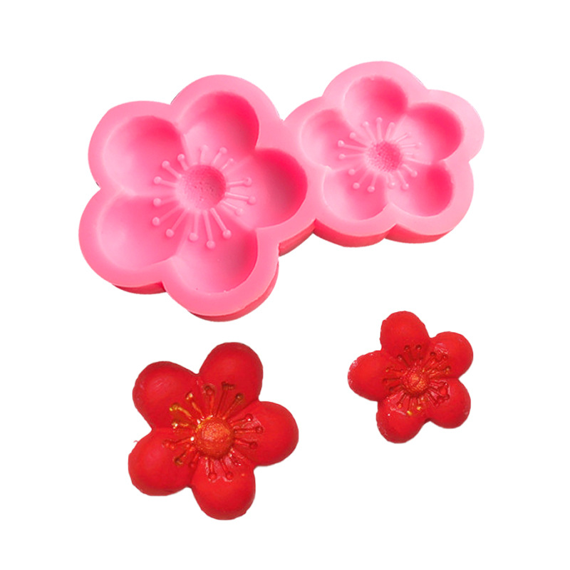 Cherry Blossom Flowers Silicone Mold