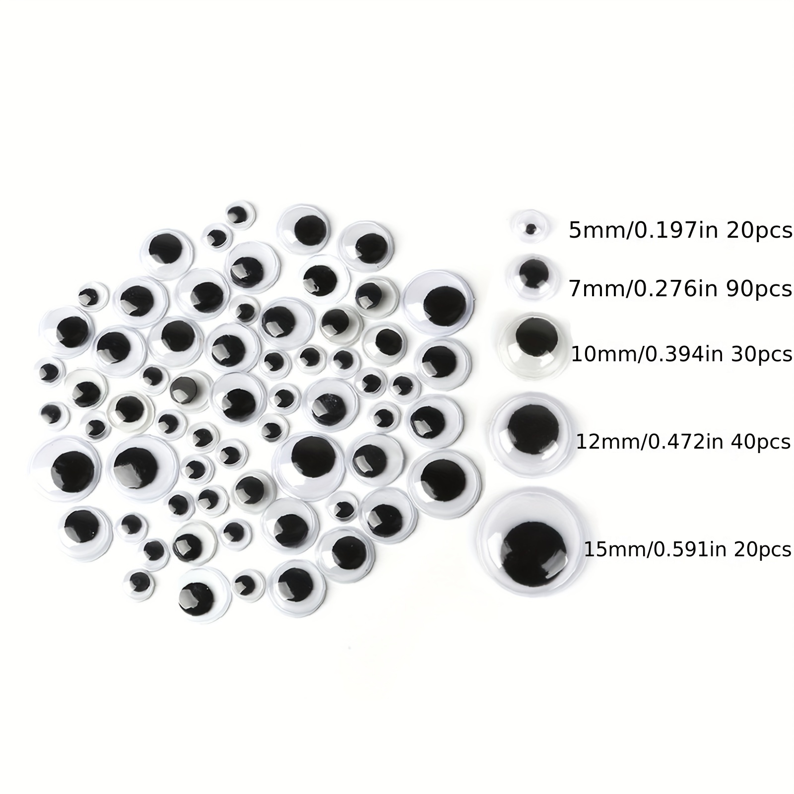 Elevate Craft Projects Self adhesive Googly Eyes In Assorted - Temu Germany