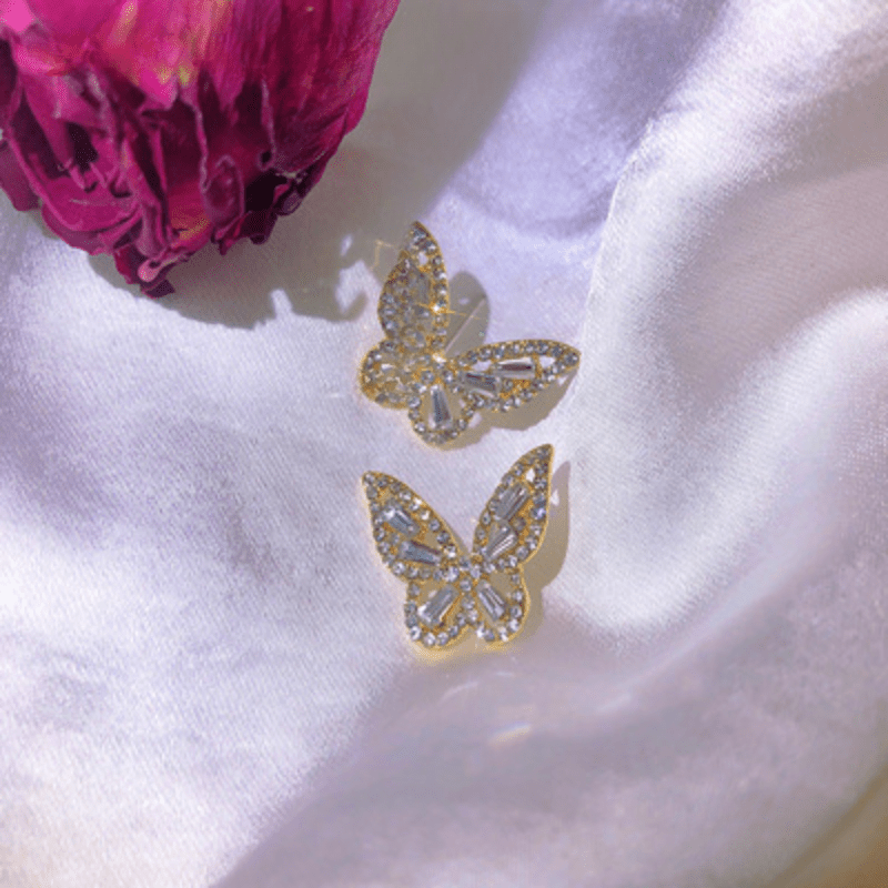 Girls Teen Charm Butterfly Earrings Jewelry Accessories For - Temu