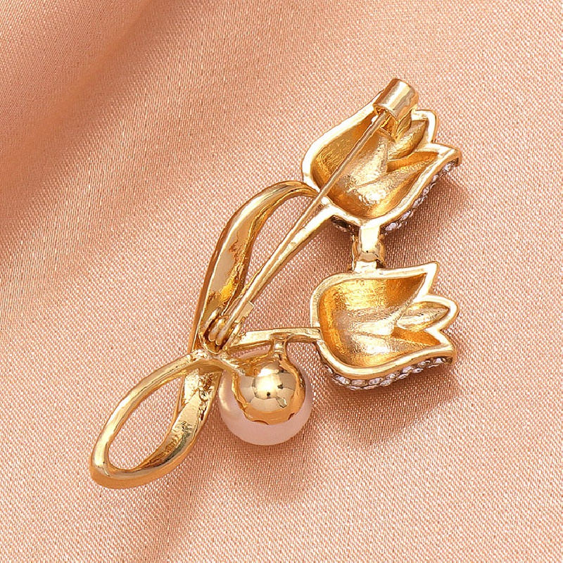 KESYOO 10pcs costume props brooches bracieres boutonniere pin broache pearl  brooch badge brooch fashion brooch decoartive brooch decor brooch neckline