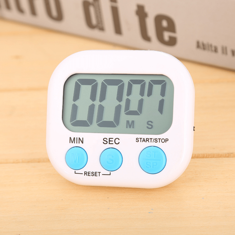 Timers Classroom Timer for Kids Kitchen Timer for Cooking Egg Timer  Magnetic Digital Stopwatch Clock Timer for Teacher Study Exercise Oven Cook  Baking Desk AAA Battery Included 2 Pack 