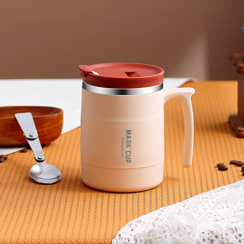 370ml cute milk coffee portable thermos