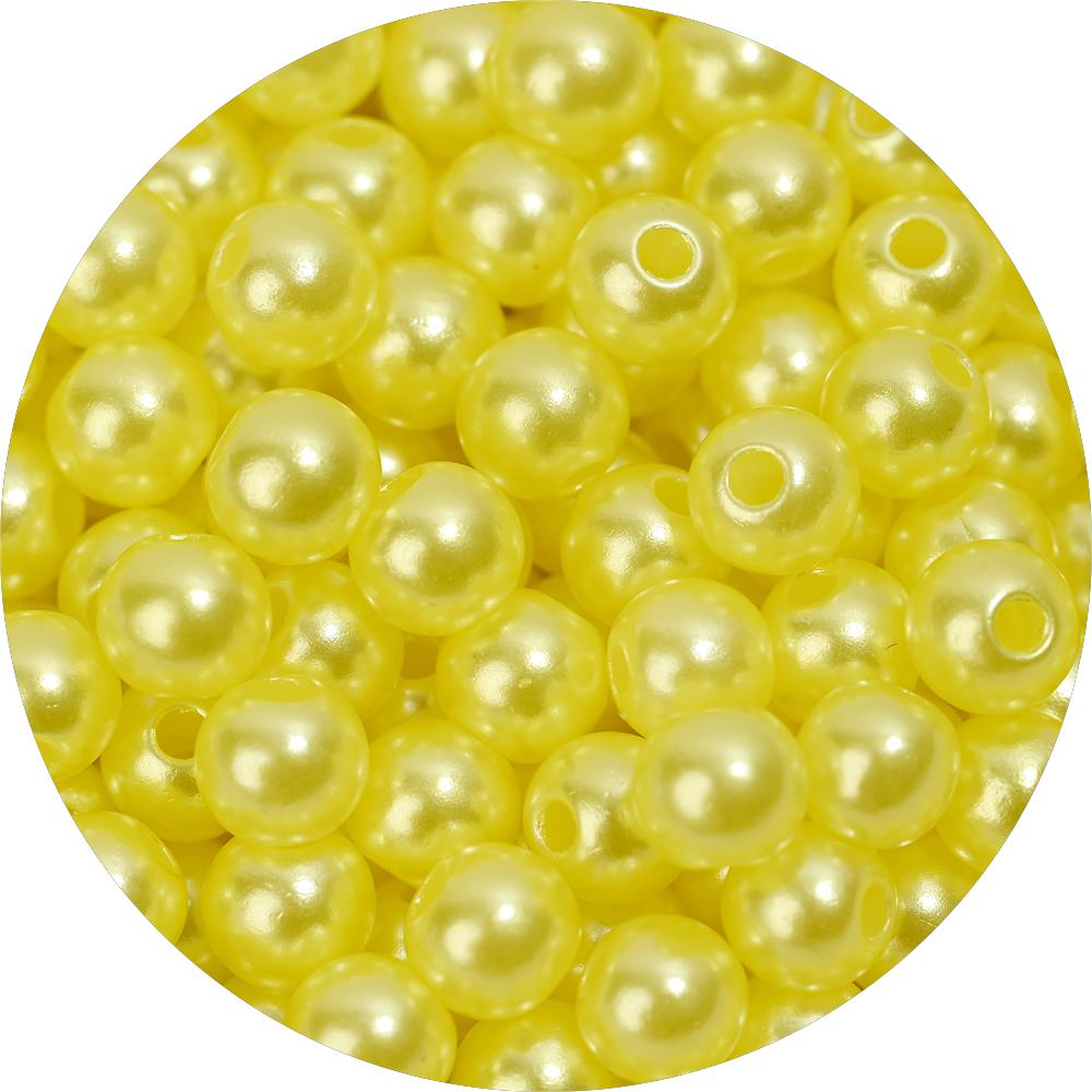 Multicolor Pearl Beads Round Handcrafted Loose Spacer Beads - Temu