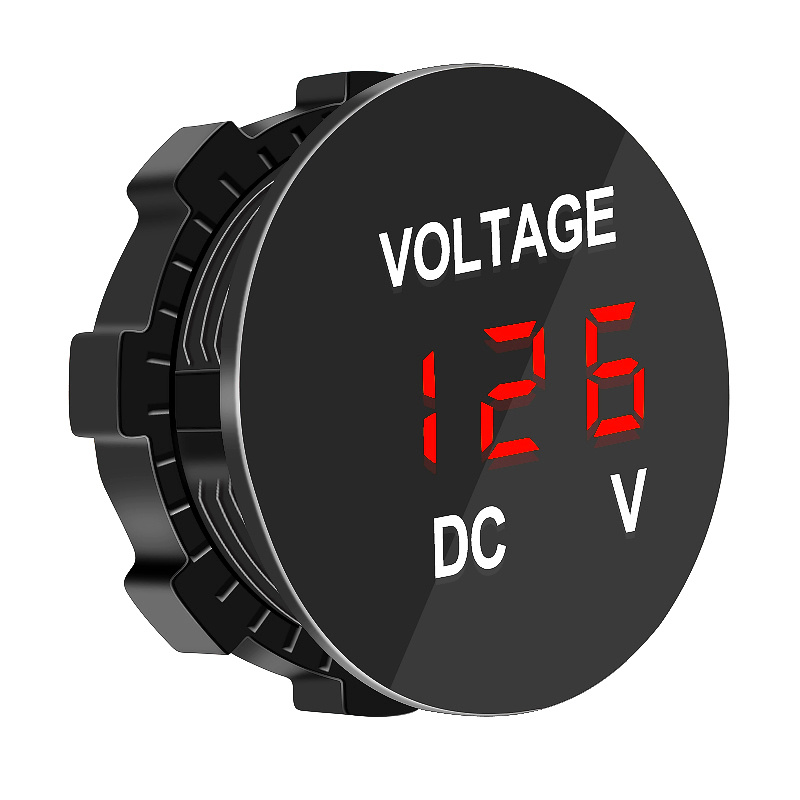 Voltmeter Ammeter, Car Motorcycle DC 12-24V Dual LED Digital Voltmeter  Ammeter Amp Volt Meter Gauge : : Industrial & Scientific