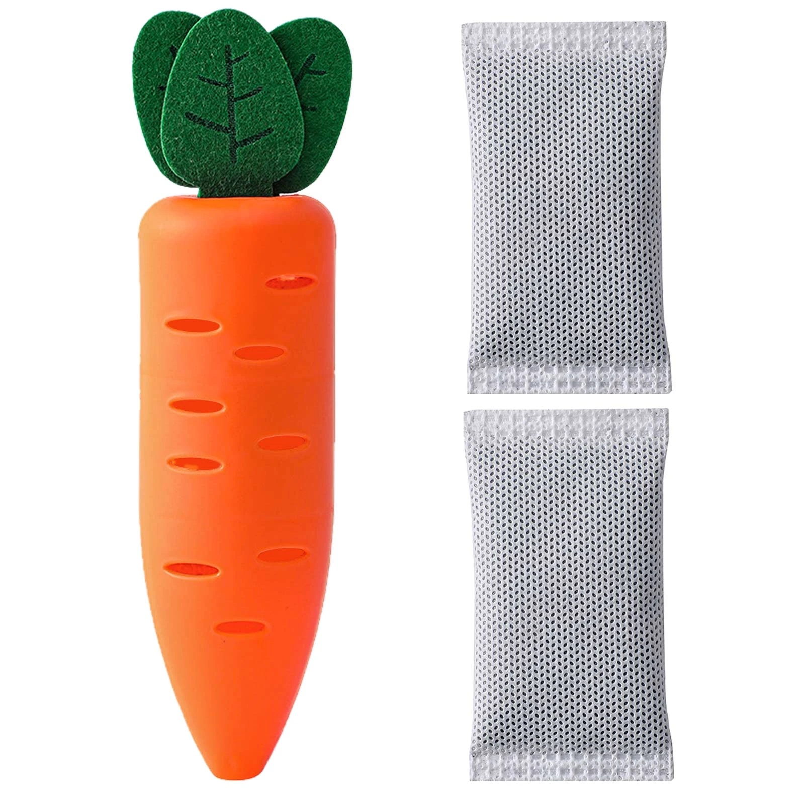 1pc Carrot Shaped Pencil Case