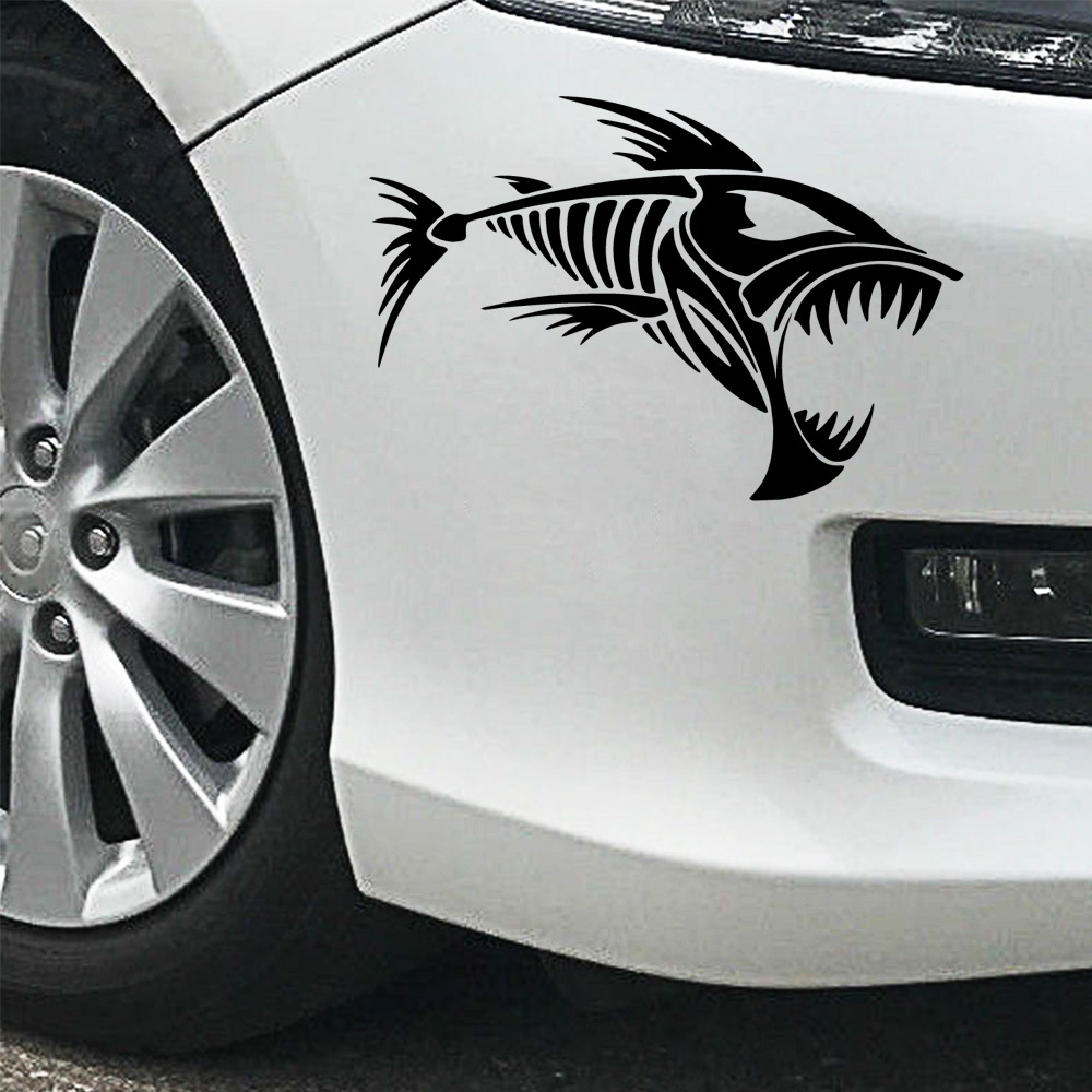Hot Sale Go Fishing Car Stickers And Decals Fish Sticker For Car Decoration  Motorcycle Body Cool Decal Covers Auto Animal - Car Stickers - AliExpress