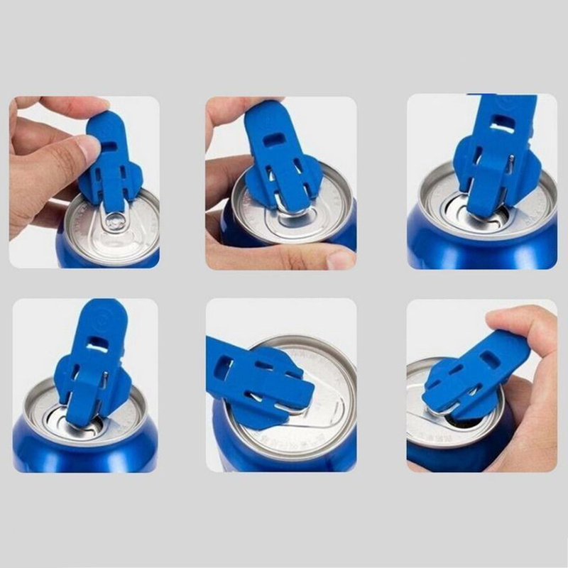 Manual Easy Can Opener, 6Pcs Color Soda Can Opener Beverage Can