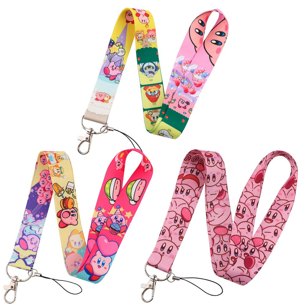 Pink Stars Medical Doctor Nurse Lanyard Keychain Lanyards for Keys Badge ID  Mobile Phone Rope Neck