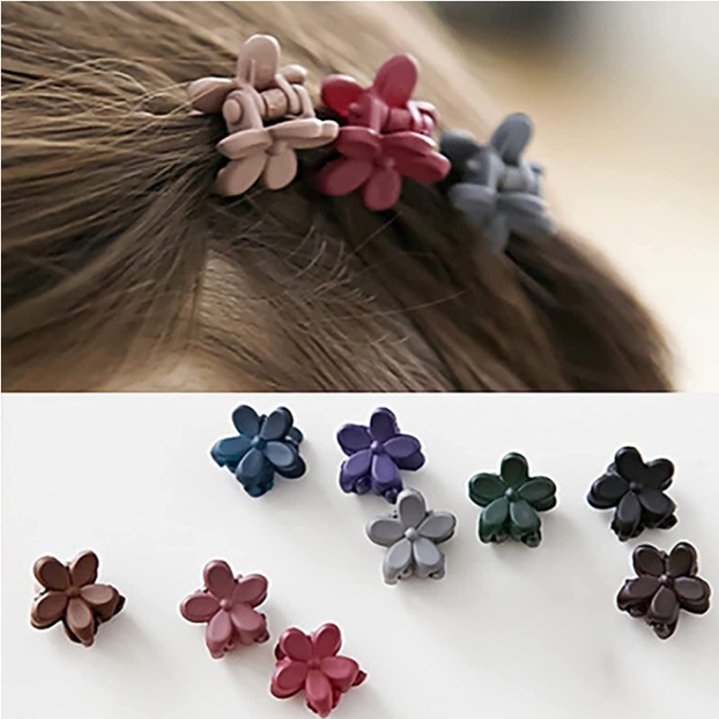 10pcs Flower Hair Clip, Hair Pins Side Clip Headwear Hair Accessories Sets for Girls Kids,Temu