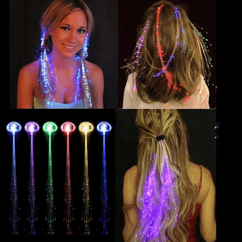 Bandeaux LED Bandeau Lumineux Cheveux Serre-tête Laser Accessoire