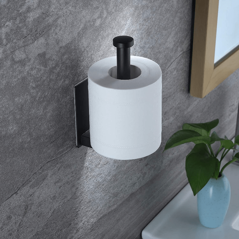Toilet Paper Holder Stand Silver Bathroom Toilet Paper Roll Holder