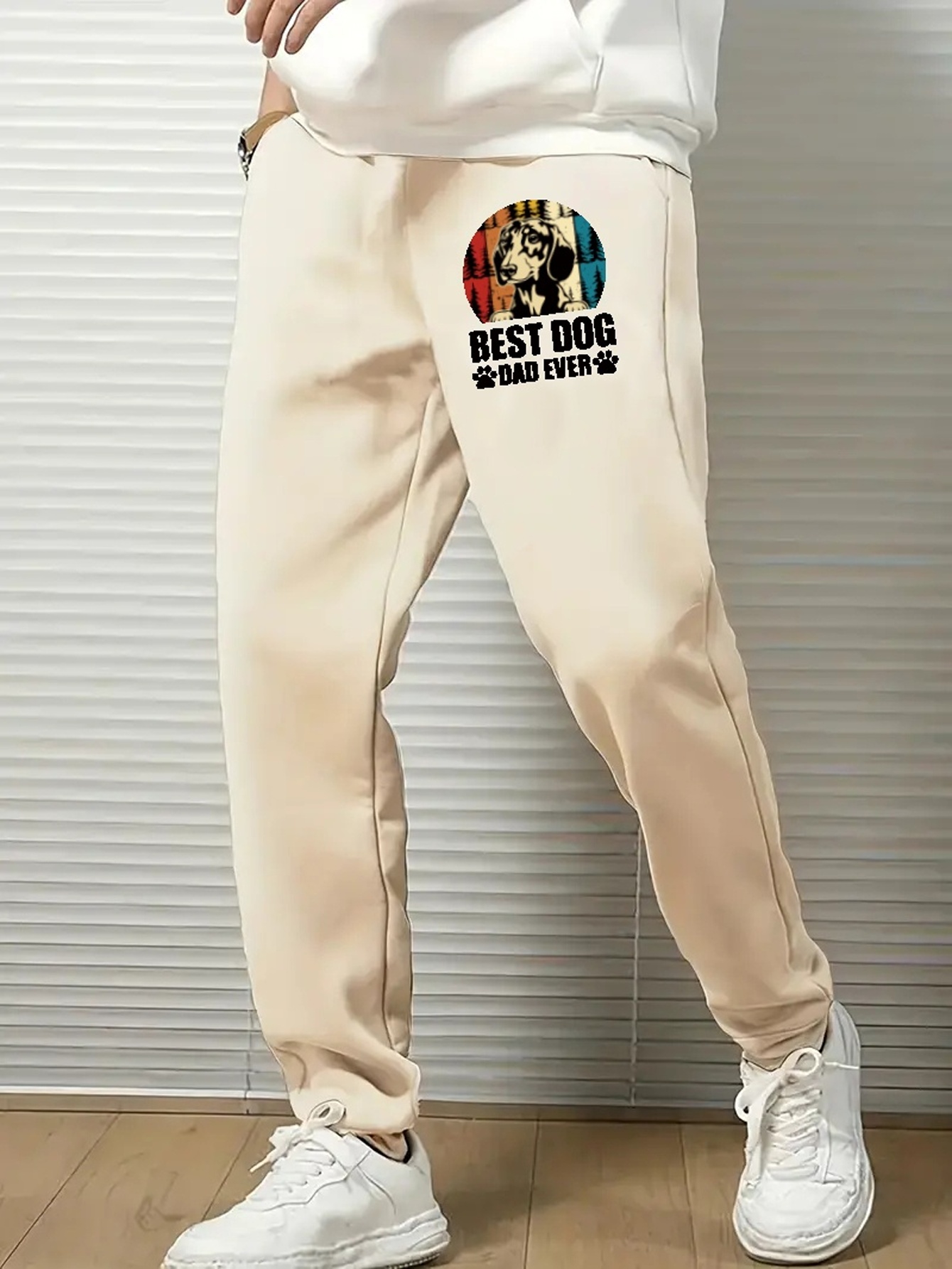 Pantalones De Chándal Con Estampado Gráfico De Perro De - Temu Chile