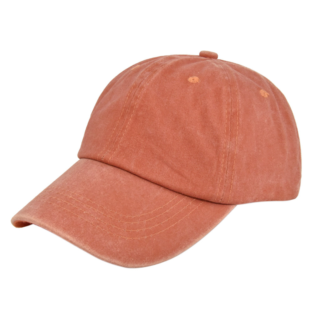 Vintage Men's Caps - Orange