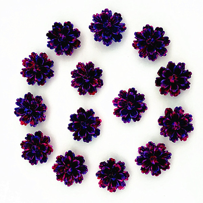 50 Pezzi Fiori Resina Rosa 12 Mm Decorazioni Artigianali - Temu Italy