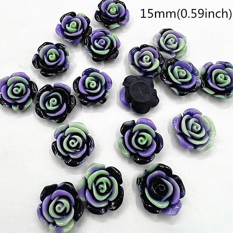 Multi colored Resin Flower Luminous Flower Decoration Crafts - Temu