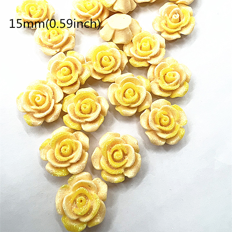 Multi color Resin Flower Luminous Flower Decorative Crafts - Temu