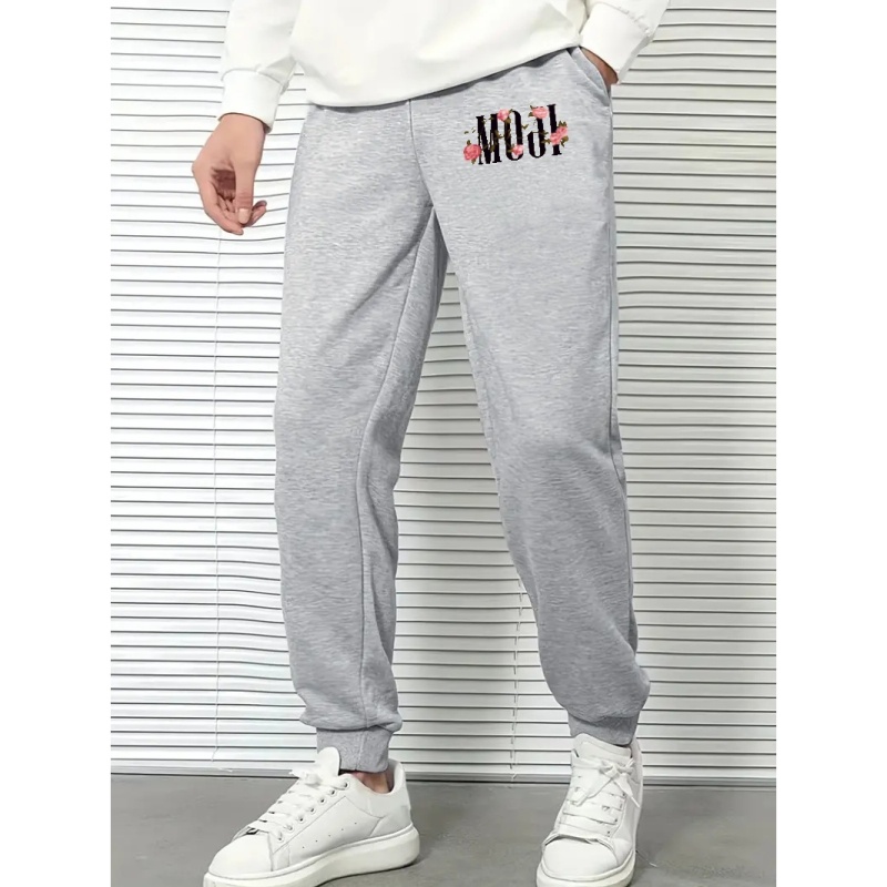 Pantalones de chándal de algodón para hombre ajuste regular Gris Brezo  Medio La Martina