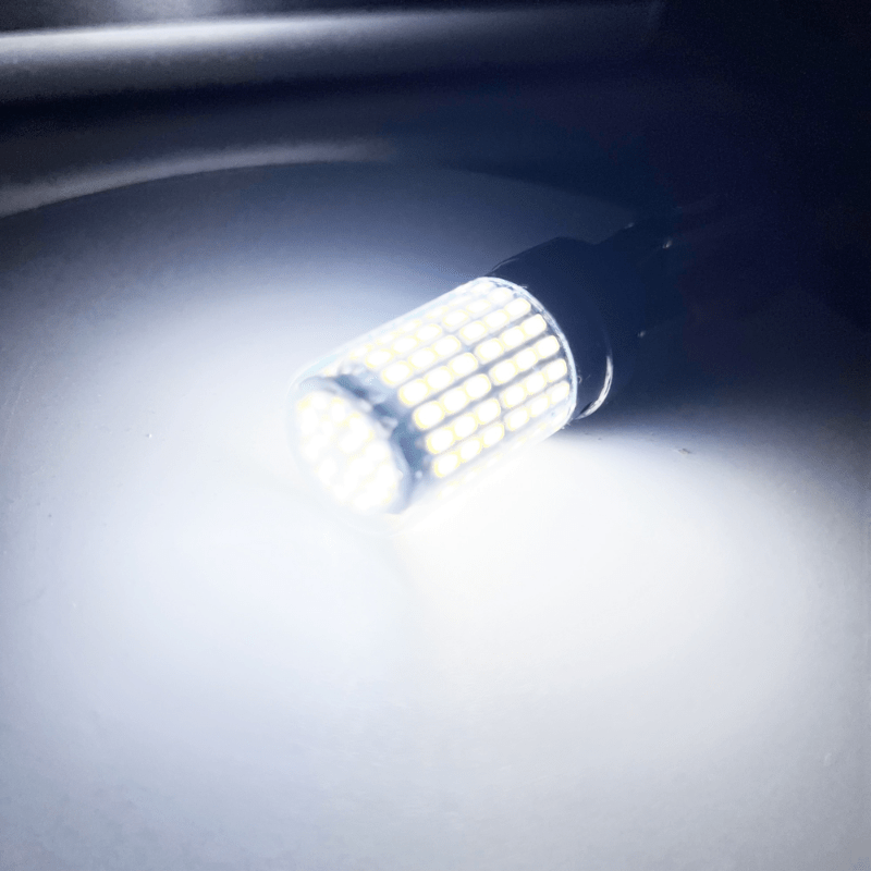 BA15S 12V white LED bulb for motorcycle turn signals
