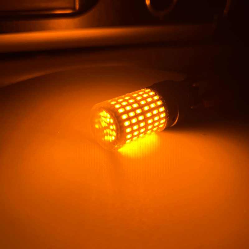 Ampoule LED orange pour voiture, outil de remplacement, sans hyper flash,  lumières compatible canbus, référence 1156, BA15S P21W, BAU15S PY21W, T20  7440, 2 pièces - AliExpress