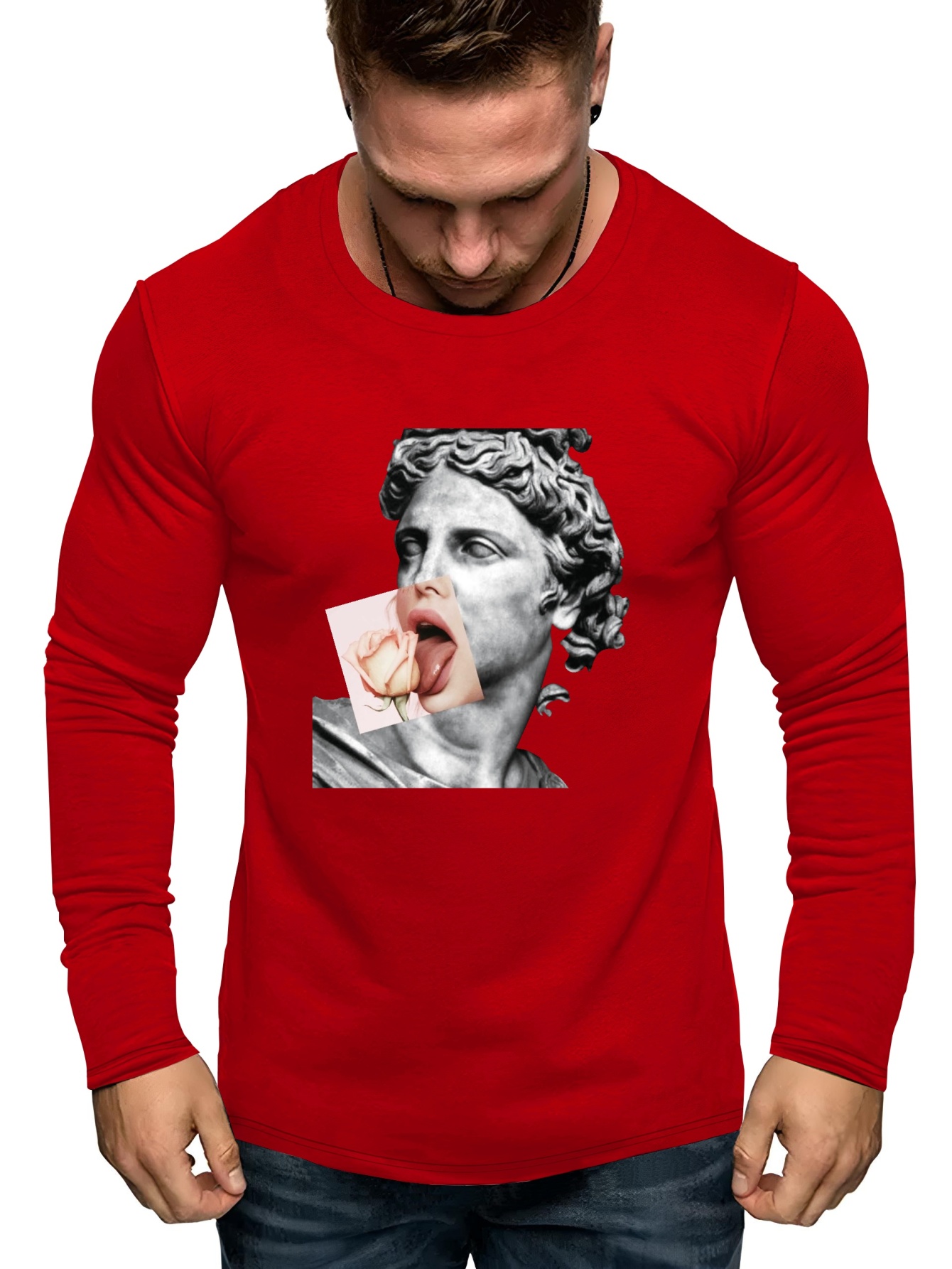 T-shirt Humour "Anti Social King" Pour Grandes Tailles (Big And Tall) - Marque Gildan