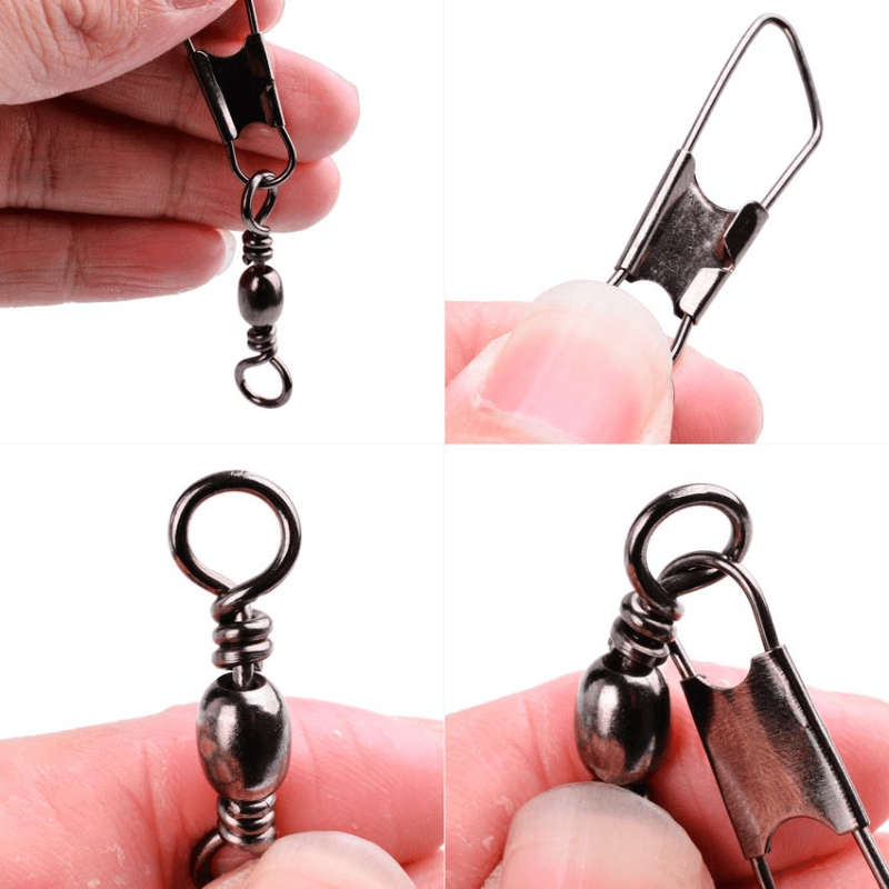 50pcs Double-circle Split Rings, Fishing Lure Connectors, High Strength  Spilt Rings, Fishing Accessories