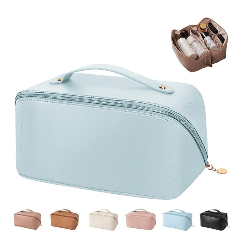 Large Capacity Comestic Bag, Waterproof Makeup Pouch, Toiletry Storage Bag  & Travel Accessories - Temu United Arab Emirates