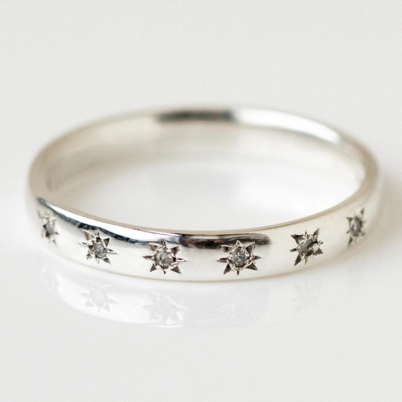Men's Proposal Engagement Wedding Ring Party Gift Promise Ring