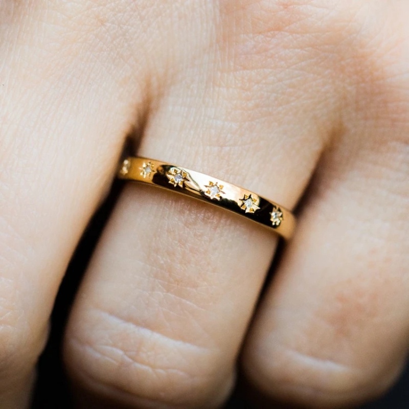 Men's Proposal Engagement Wedding Ring Party Gift Promise Ring