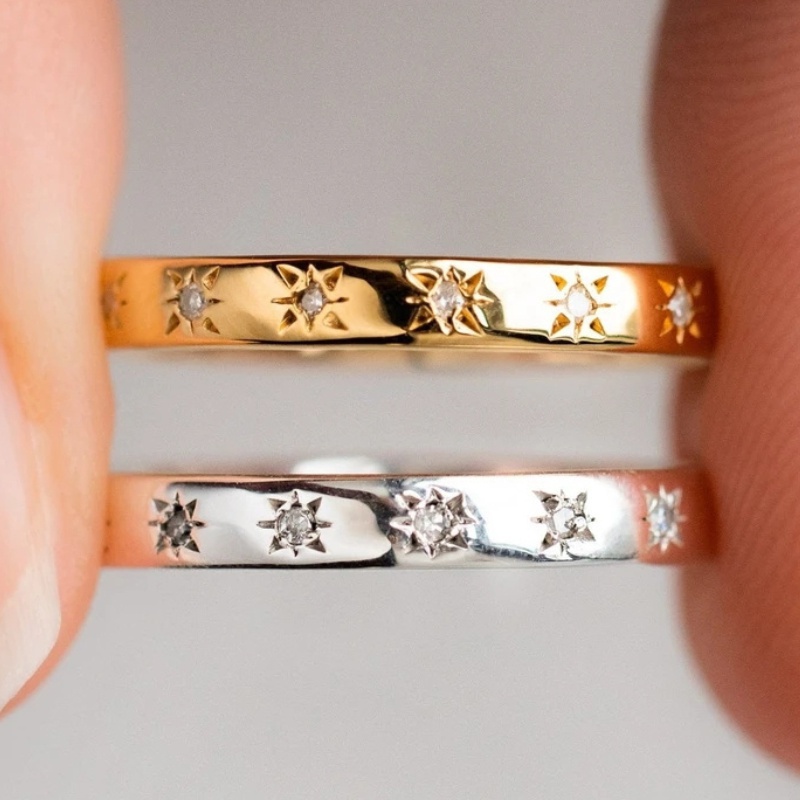 Men's Proposal Engagement Wedding Ring Party Gift Promise Ring
