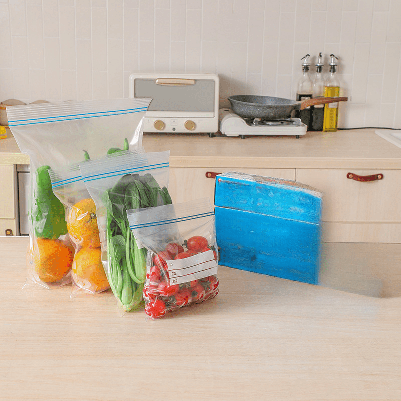 Fresh Vegetables Refrigerator, Food Storage Bags Reusable