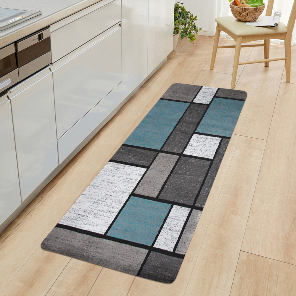 1pc Dynamic Pattern Water Absorbing Silica Gel Mud Floor Mat For Bathroom,  Kitchen, Living Room