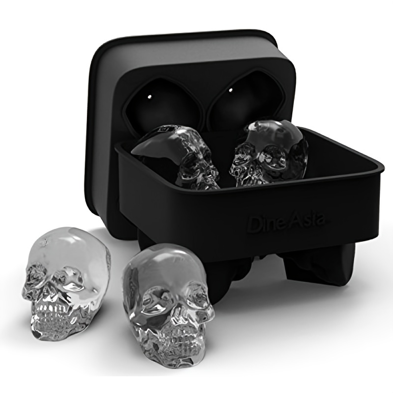 Skull Ice Molds for Whiskey