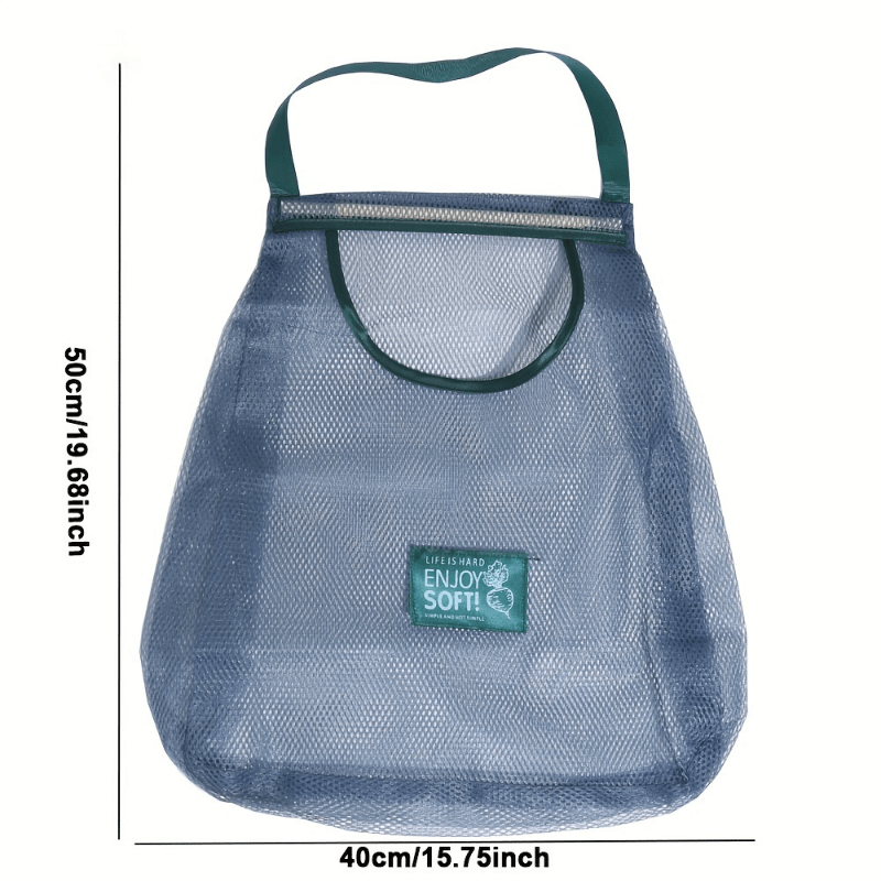 2pcs Hanging Mesh Bags Onion Ginger Garlic Storage