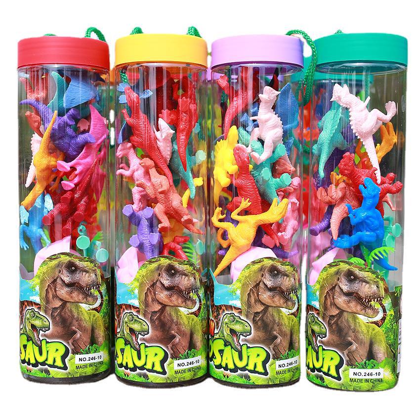 Jurassic Adventure: Creative Mini Dinosaur Toy Bucket For Kids ...