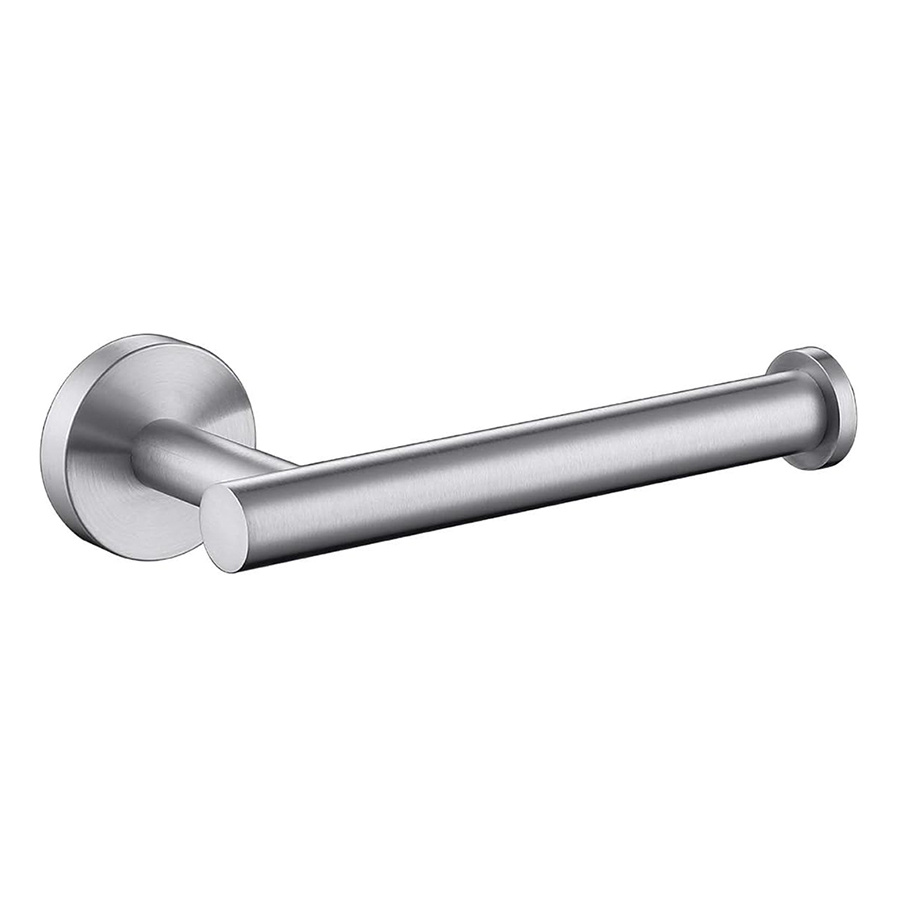 Modern Stainless Steel Toilet Paper Holder With Shelf - Temu