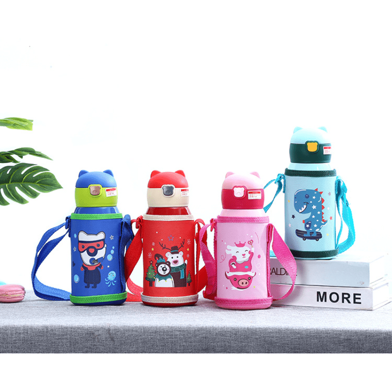 Portable Stainless Steel Thermos Children